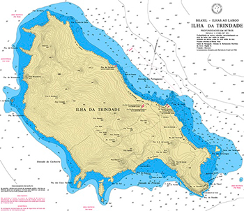 Mapa Ilha Trinidade