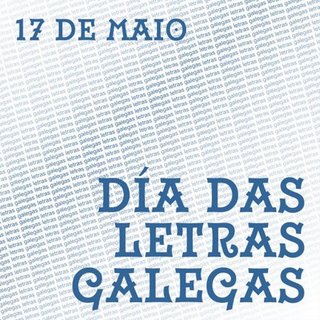 Cartel do día das letras galegas