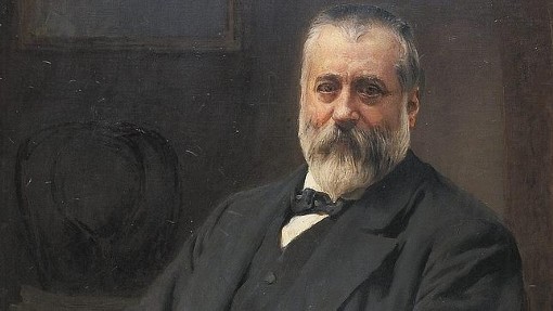 Menéndez Pelayo, retratado por Moreno Carbonero.