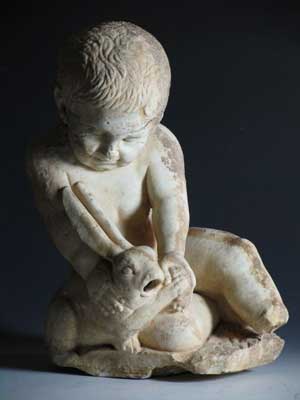 Neno con Lebre (foto de Subastas Goya)