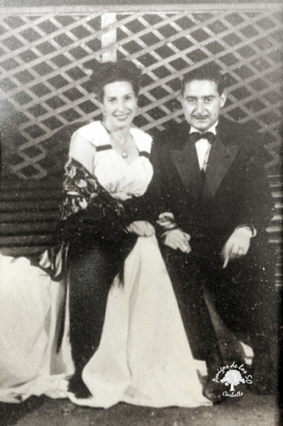 1958 - Pareja en una boda