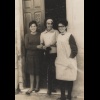 As tres na porta